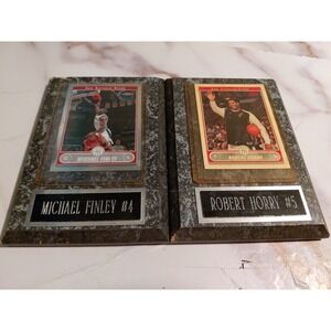 2006/07 San Antonio Spurs Collectible Cards NBA Basketball Woden Display Case